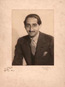 Man Ray. Maharaja Yeshwantrao Holkar II. Signed by Man Ray and stamped on the verso: ‘Man Ray/31bis Rue/Campagne/Première/PARIS/Littre 76-57’, circa 1930 Gelatin silver print, 23.2 x 17.5 cm 